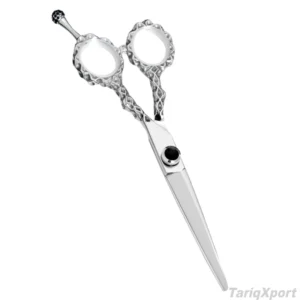 High Quality Premium Pakistan Steel Straight Blade Right-Handed Foldable Lightweight Barber Shears Classic Hair HairDressing
