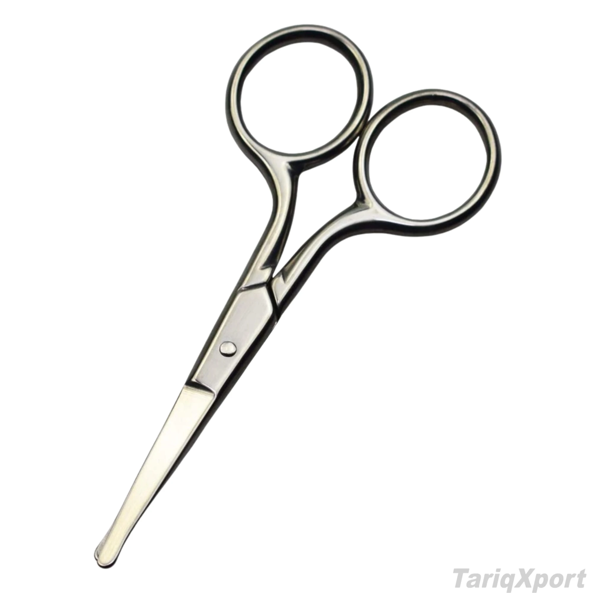 Professional Beauty Stainless Steel Eyebrow Scissors Custom Logo Comfortable Handle Right-Handed Design-Straight Blade Sharp - Image 3