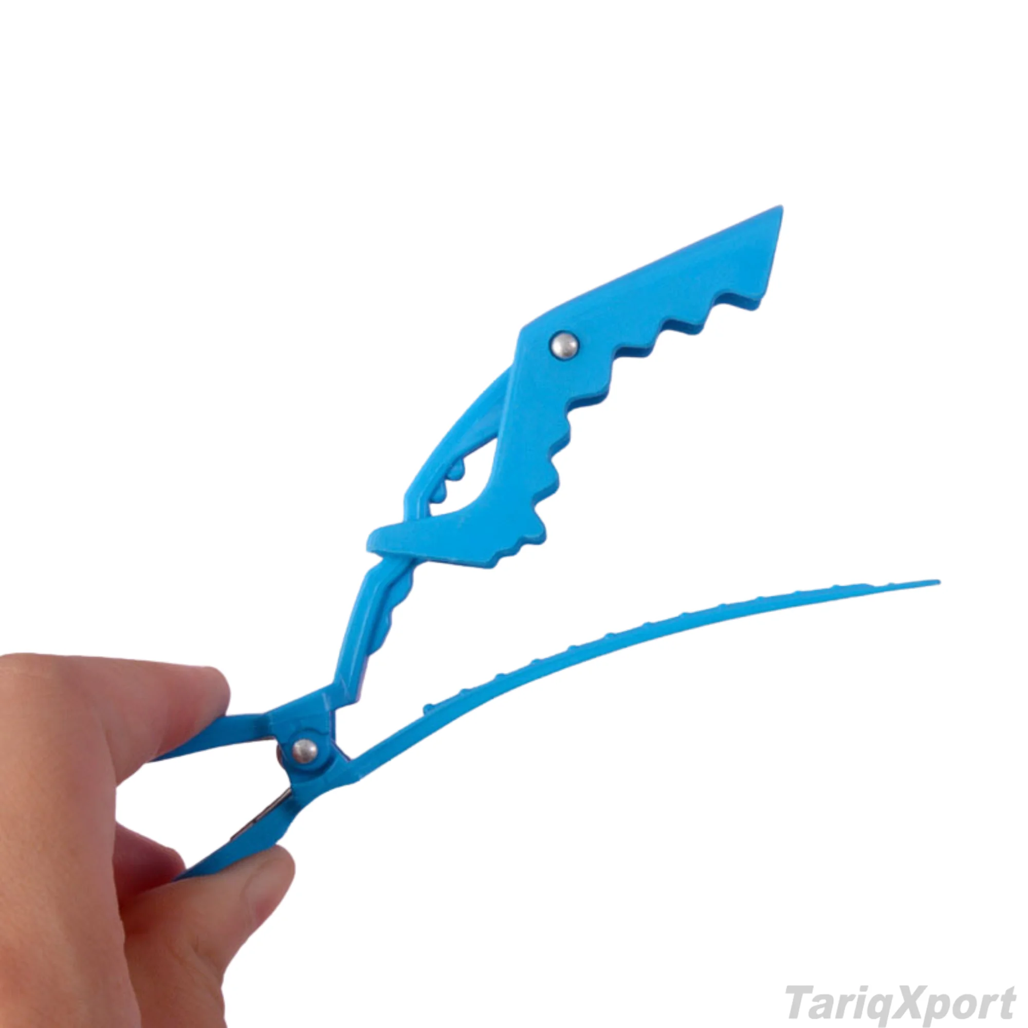 Hot Sale Professional Salon TARIQXPORT TX-A-101 Multicolor Plastic Alligator Hair Clips Custom Logo Sectioning - Image 5