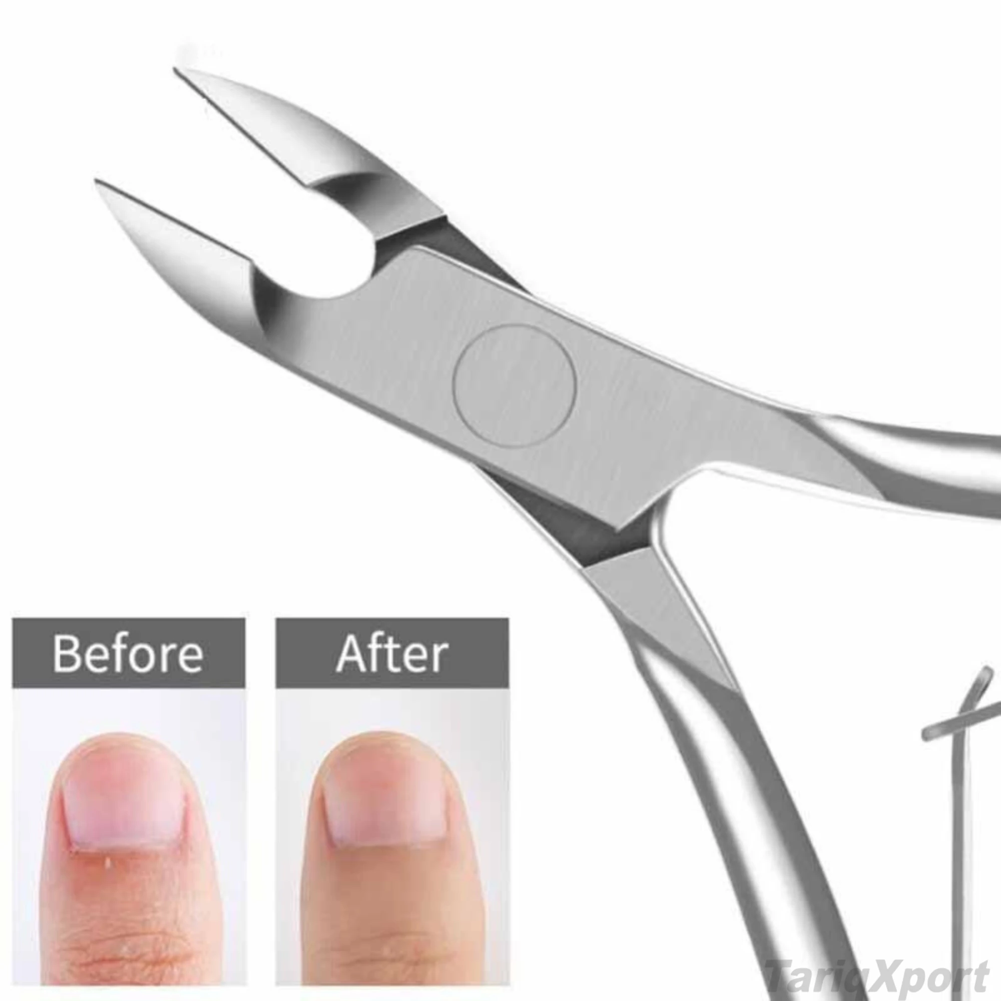 Factory Price High Quality Professional Curved Nail Nipper Durable Stainless Steel Salon Manicure Pedicure Finger Toenail Thick - Image 4