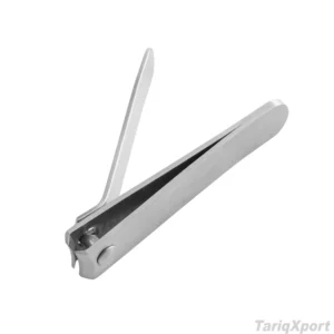 Simple Stainless Steel Nail Clippers Sharp Curved/Straight Portable Wide Jaw Opening Different Color Handles Nail Cutter