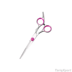 Customized Professional Right-Handed Foldable Barber Scissors Custom Logo Sharp 4Cr13 Stainless Steel Blades Hair Dressing