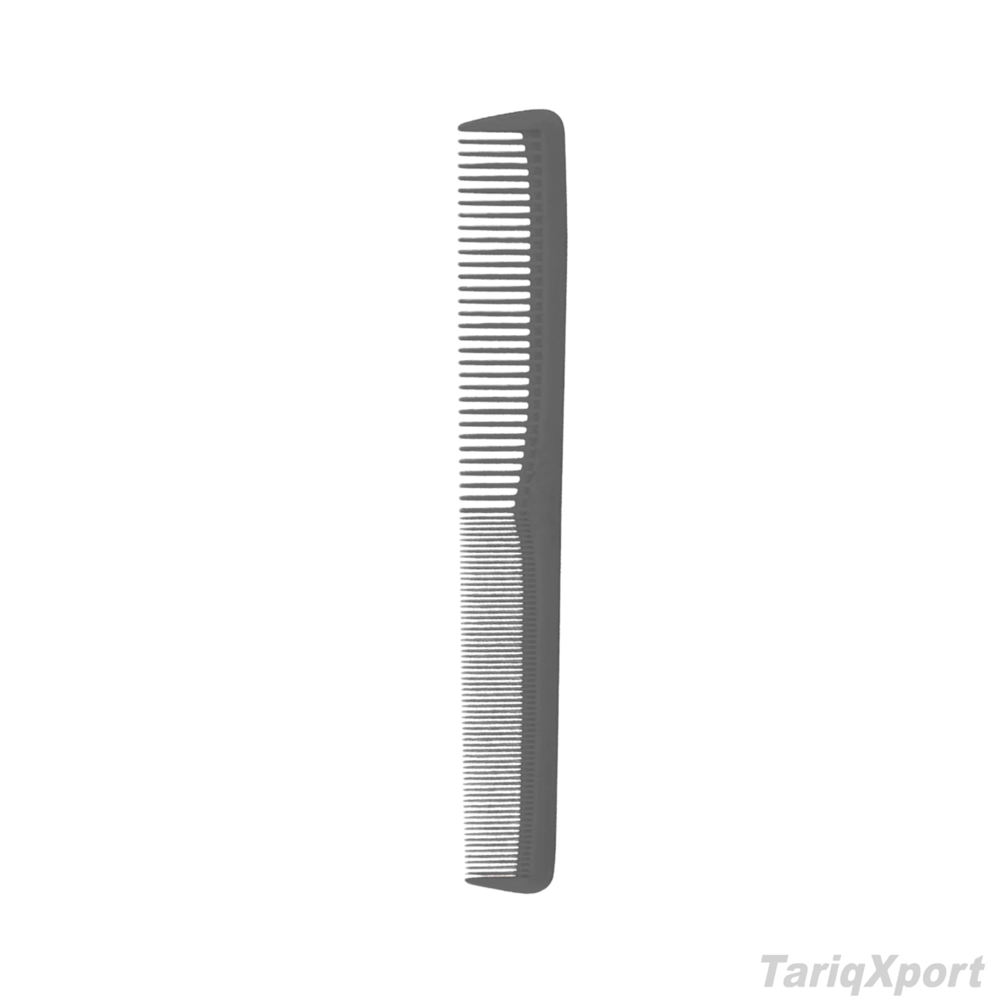 Custom Logo Professional Durable Eco-Friendly Comfortable Classic Fashion Large Barber Supplies Double Sided Plastic Hair Comb - Image 3