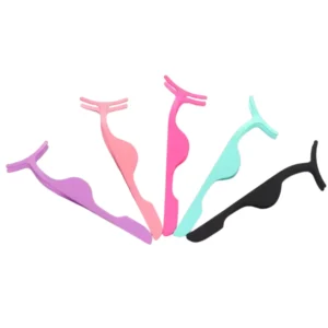 Wholesale Professional Stainless Steel Eyelash Applicator Manicure Custom Logo Precision Durable Salon Use Beauty Care Tools