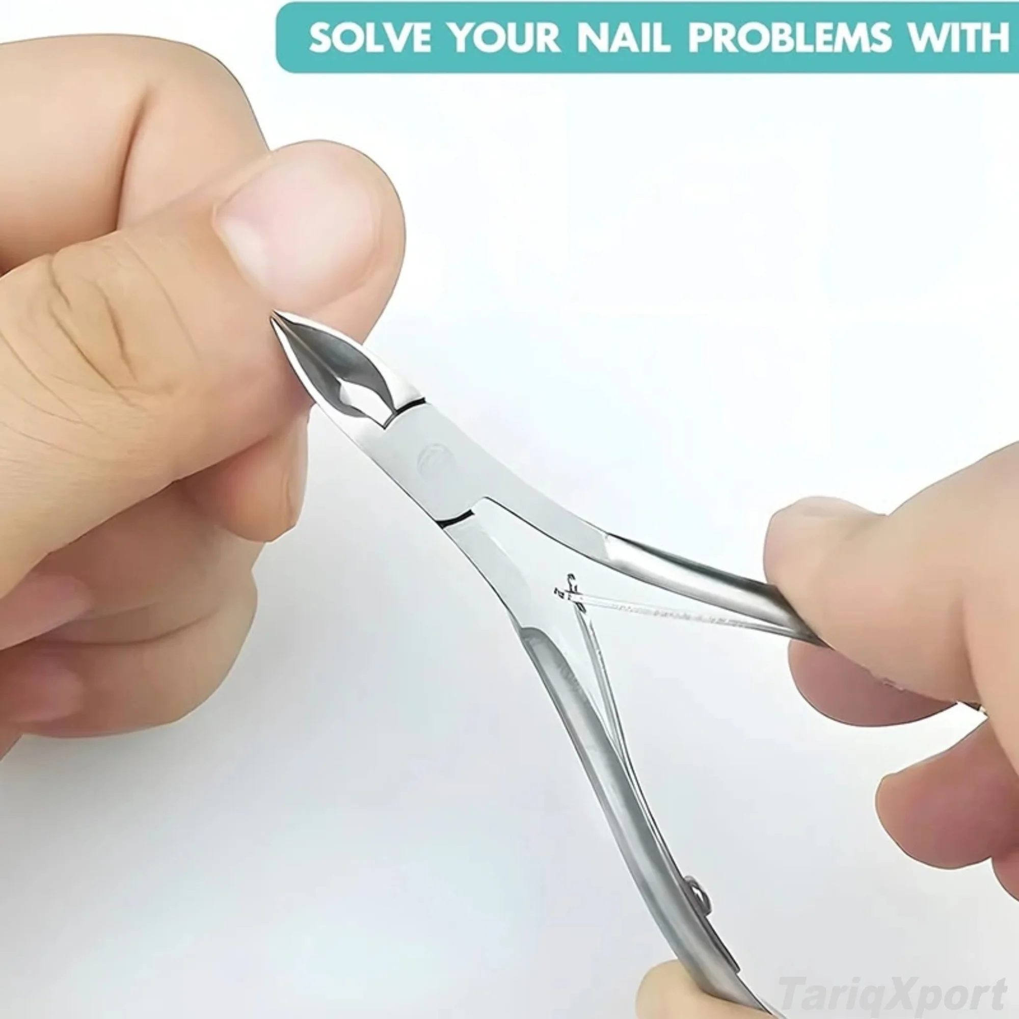 Wholesale Stainless Steel Cuticle Nippers Manicure Scissors Cuticle Clippers Trimmer Dead Skin Remover Custom Logo Toenail Wide - Image 5