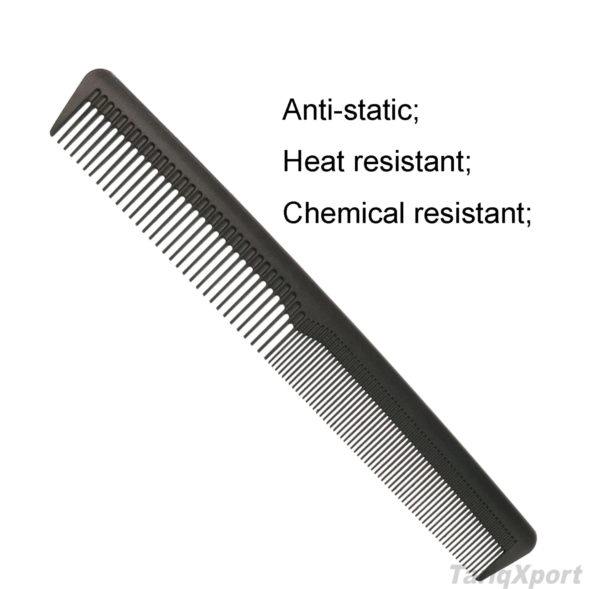 Best Selling Professional Durable Eco-Friendly Classic Large Fashion Bamboo Plastic Barbershop Hair Combs Level Cutting Men - Image 3