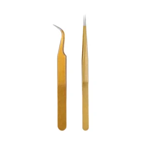 Professional High Quality TARIQXPORT Eyelash Tweezers Model TX-ET-126 Customized Logo Precision Comfortable Handle Stainless