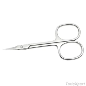 Stainless Steel Nail Scissors Sharp Blade Round Handle Manicure Tools Durable Cuticle Trimmer for Adults