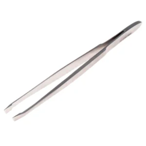 Precision Slanted Eyebrow Tweezers Stainless Steel Blackhead Remover Hair Plucking Tweezer Beard Hair Removal Tool for Men