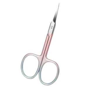 Professional Stainless Steel Cuticle Nail Scissors Beauty Scissors Nail Cuticle Trimmer Nail Art Right-Handed Straight Blade