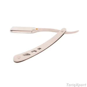 Foldable Professional Men’s Shaving Razor Wood Handle Stainless Steel Blades Custom Logo Barber Shop Body Facial Shaping Tools