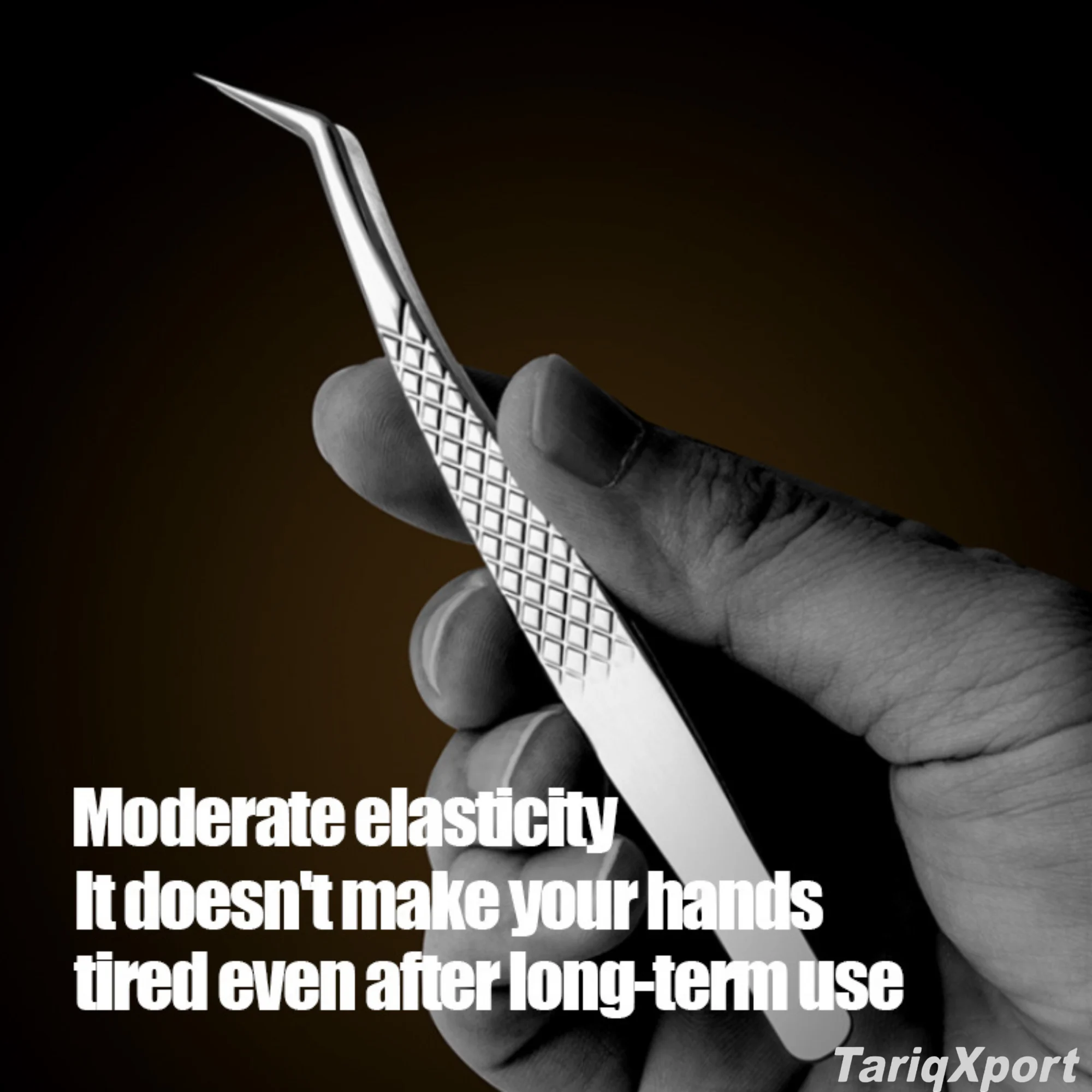 High-precision Stainless Steel Eyelash Extension Tweezers Specially Designed for Eyelash Beauticians to Separate the Hair - Image 6