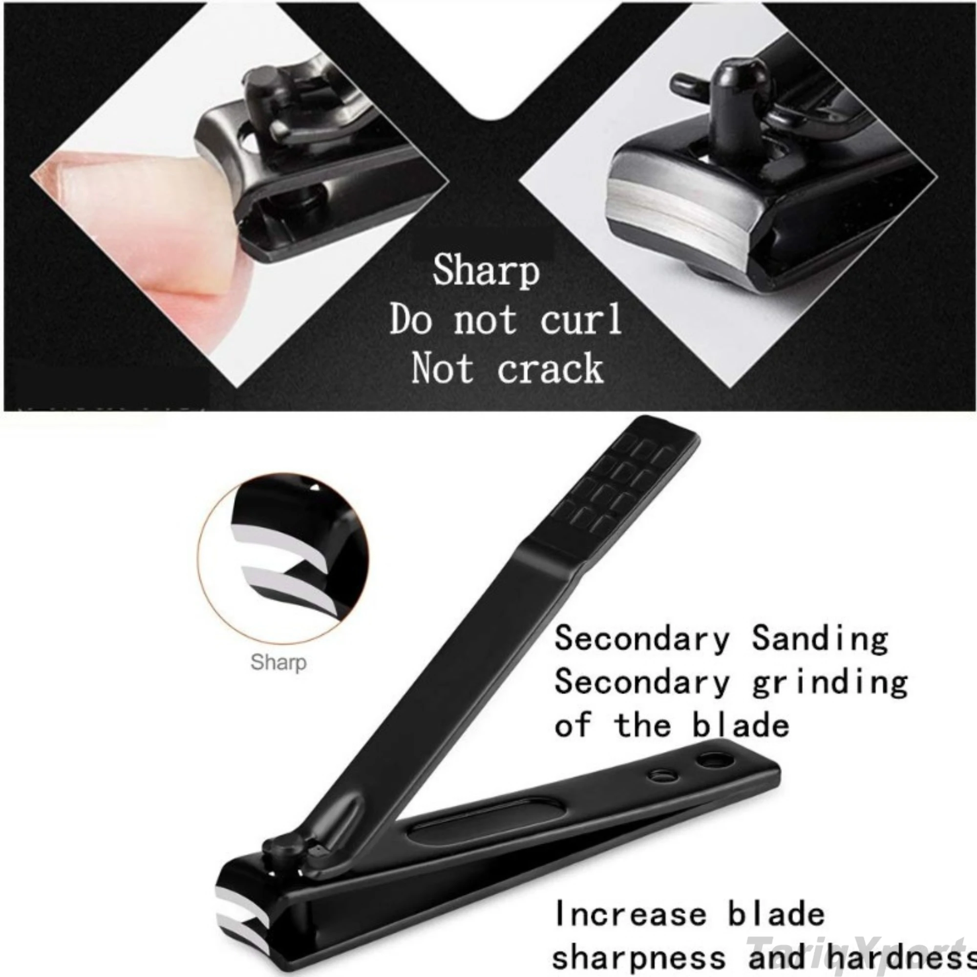 7 Pcs Professional Luxurious Stainless Steel 5 1 Manicure Pedicure Kit Full Customization Offer Beauty Tool Case Custom Logo Box - Image 3