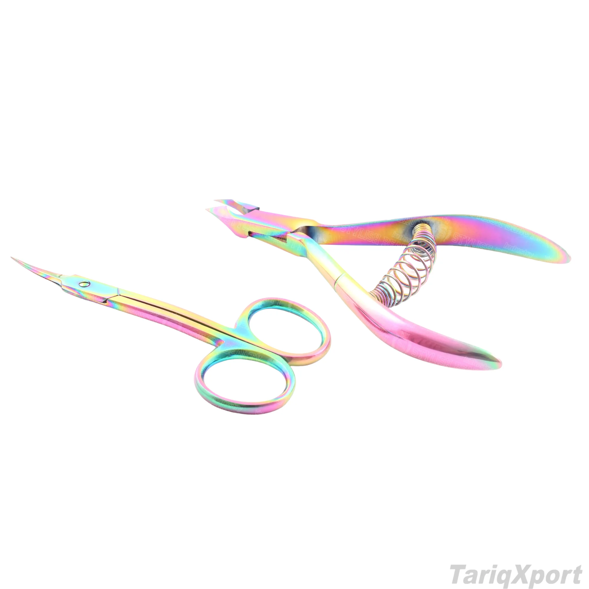 Stainless Steel Smooth Trimming Nail Clipper Portable Flat Beauty Scissor Sharp Fingernails Toenails Thick Nails Straight Feet - Image 2