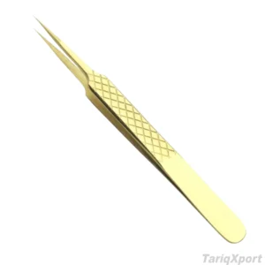 Professional Stainless Steel Eyelash Extension Tweezers Eyebrow Precision Smooth Tip Straight Bend Forceps for Beauty Salon