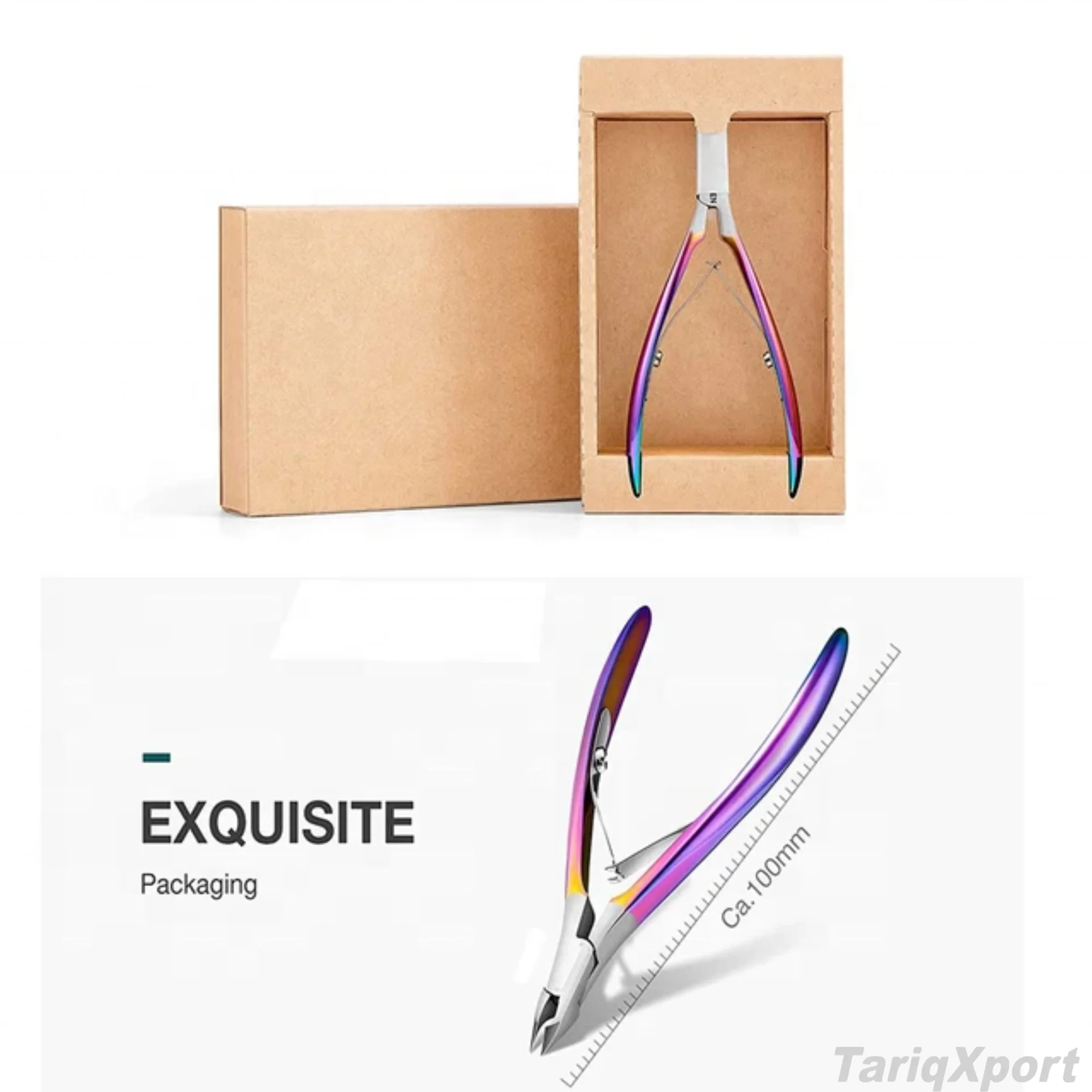 Wholesale Private Label Sharp Straight Nail Nipper Stainless Steel Manicure Trimmer Ingrown Toenail Finger Feet Cuticle Nipper - Image 6