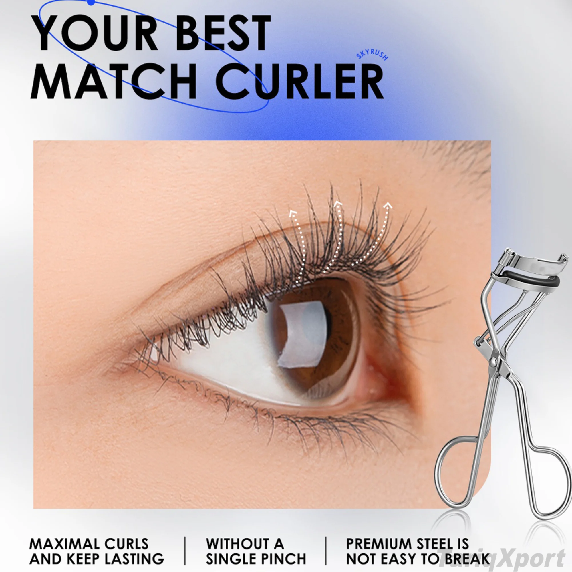 Stainless Steel Professional Disposable Mini Eyelash Curler Kit Custom Logo Salon Use Custom Packaging (No Assembly Required) - Image 2