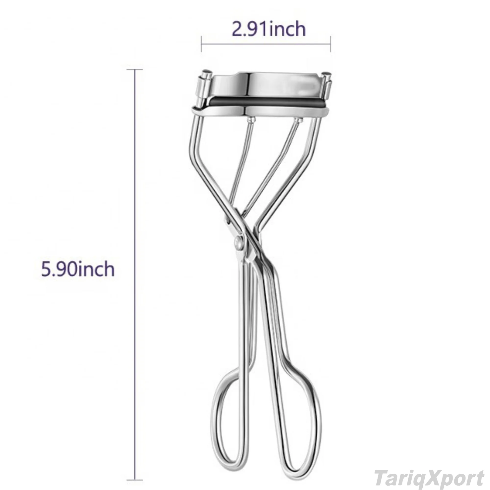 Electronic Portable Sunflower Natural Curl Lasting Curl Tool Eyelidless Pinch Wide Angle Stainless Steel Eyelash Curler - Image 4
