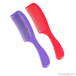 High Quality Classic ABS Professional Heating Straight Hair Comb Comfortable Portable Home Commercial Use Large Size Rat Tail