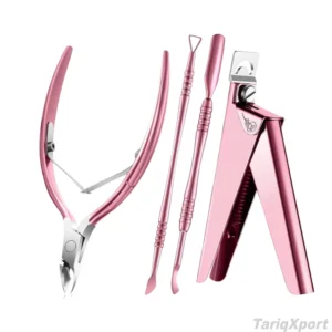 Professional High-Grade Durable Nail Tool Nail Nipper Stainless Steel Curved Sharp Wide Jaw Opening Cuticle Cutter Manicure