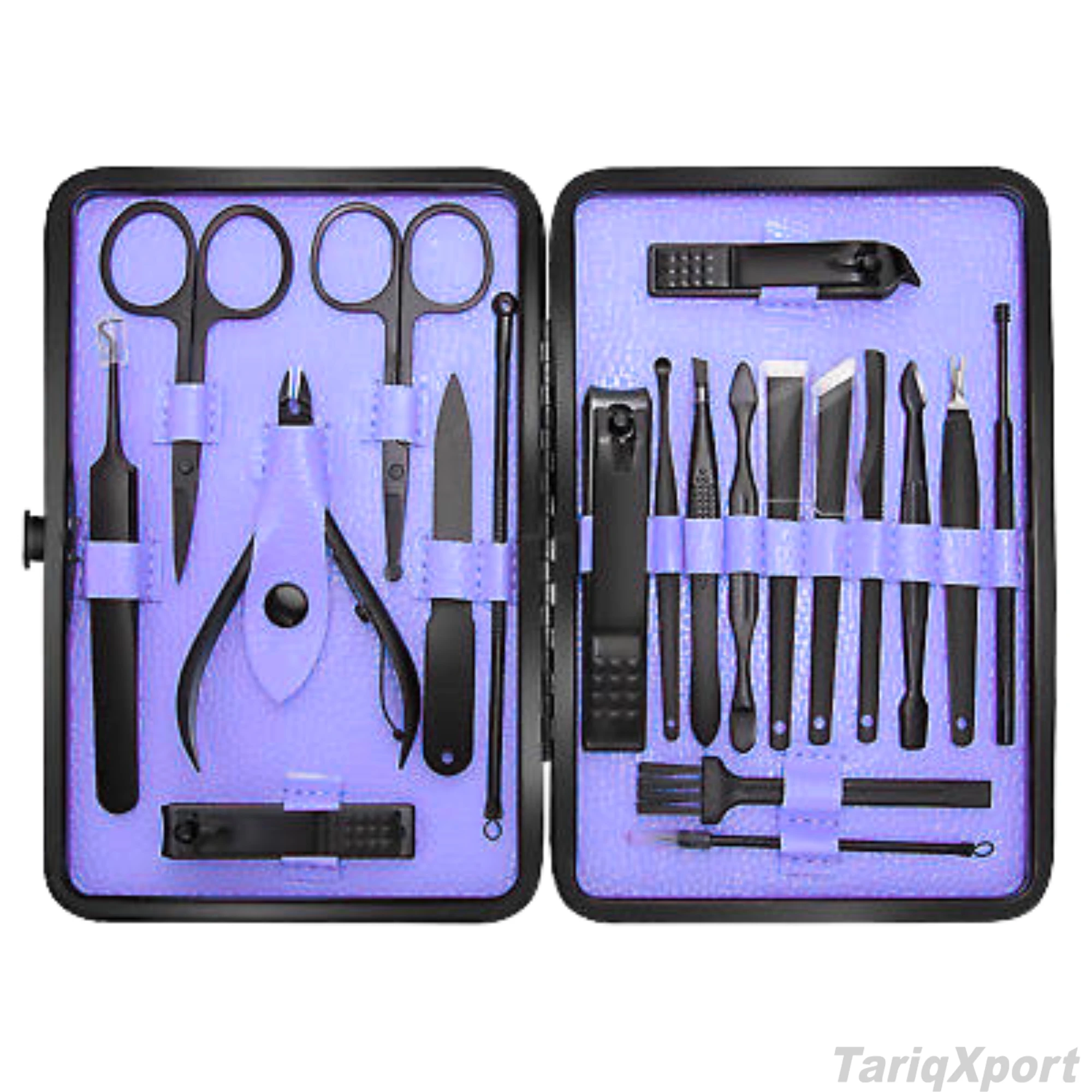 Professional Luxurious Manicure Pedicure Set 36 Pieces Stainless Steel Nail Care Kit Nail Clippers Cuticle Tools Hand Foot Care - Image 5
