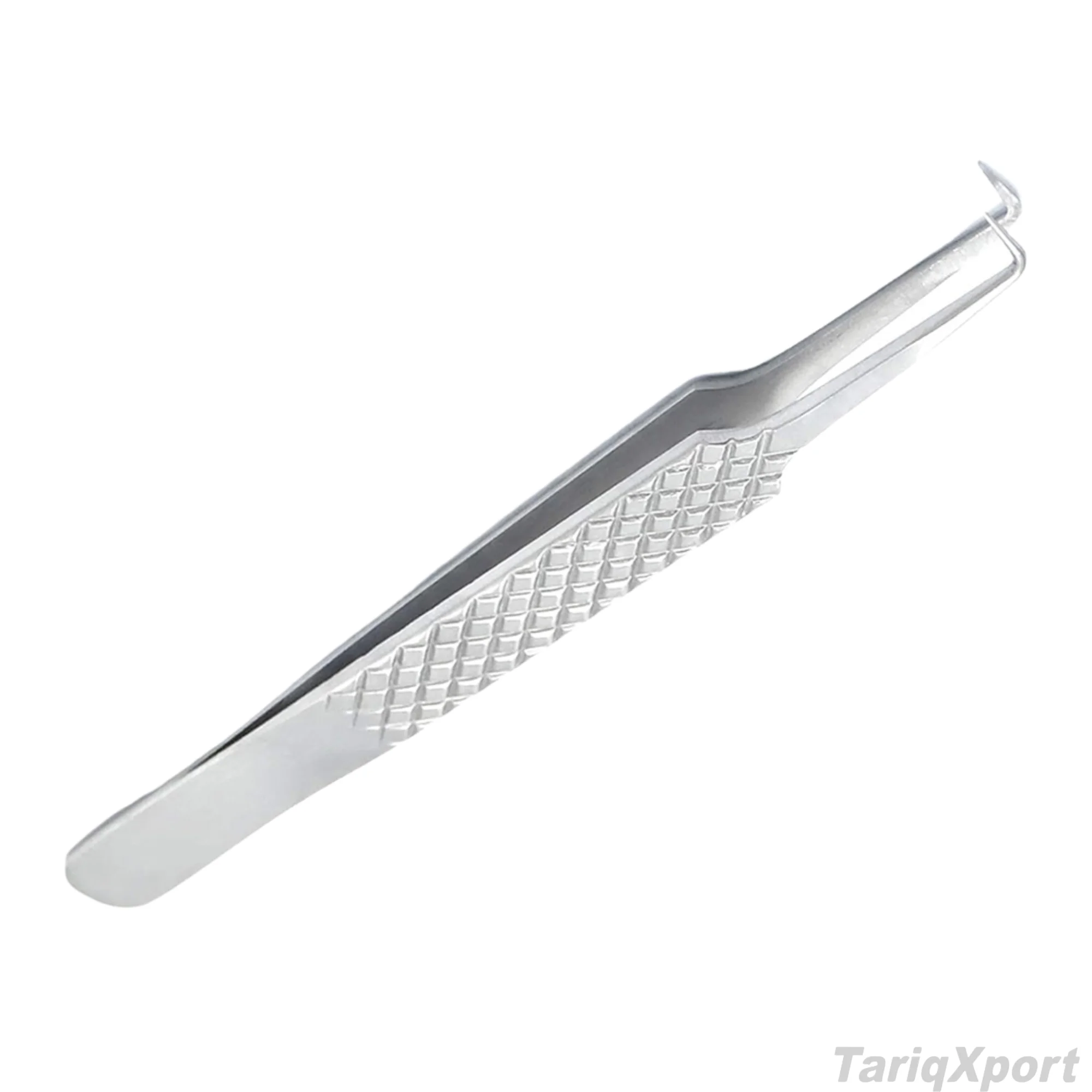 Professional Eyelash Fine Tip Shaped Tweezers Stainless Steel Printed Handle Eyelash Tweezers For Beauty with Costum Logo - Image 4