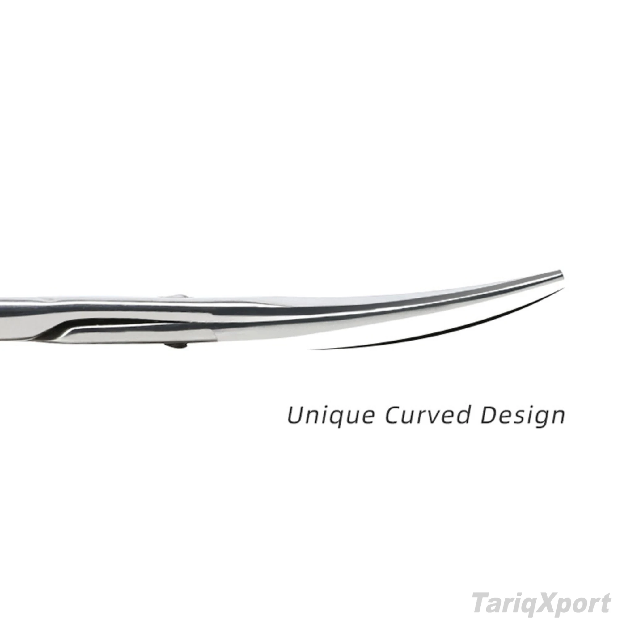 Professional Beauty Stainless Steel Sharp Straight Eyebrow Scissors Cuticle & Dead Skin Trimmer for Nail Art & Pedicure - Image 6