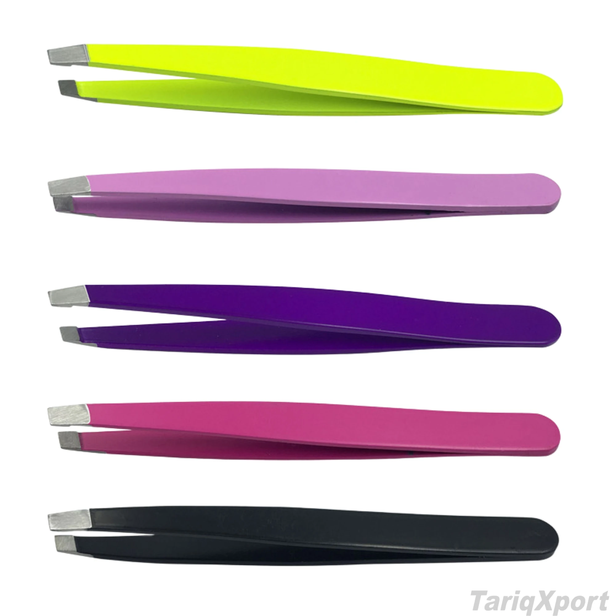 Professional Wholesale Stainless Steel Eyebrow Tweezer Precision Slant Tip Private Label Eyelash Tweezer Custom Logo Beauty Tool - Image 6