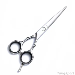Professional Barber Hair Cutting Scissors 6 Inch 440C Stainless Steel Straight Blade Right-Handed 28 Teeth Ergonomic Durable