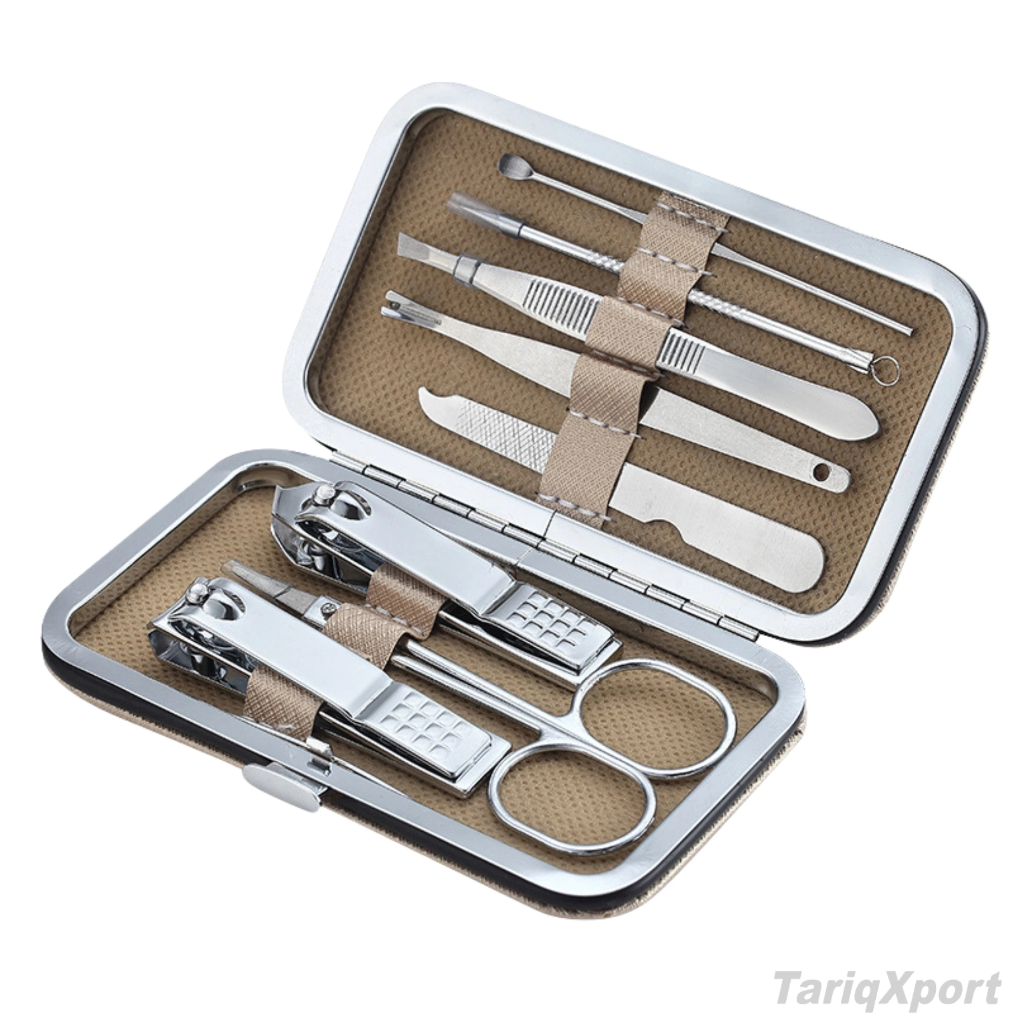 Custom Stainless Steel Classic Professional Durable Multi-functional Single Spring Kit (3-in-1 10-in-1) for Manicure Pedicure - Image 5