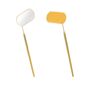 Professional Beauty Care Instrument High Quality Professional Gold Plated Eyelash Mirrors Beauty Saloon Instruments