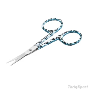 New TARIQXPORT Good Quality Stainless Steel Durable Curved/Straight Blade Sharp Tip Manicure Nail Cuticle Scissor for Salon