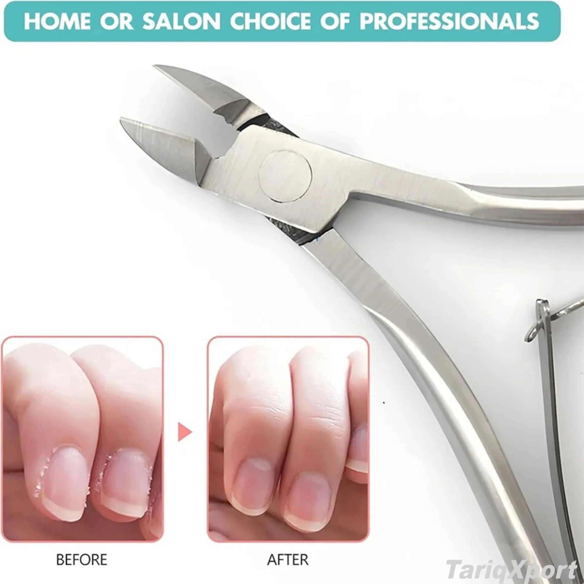 Wholesale Stainless Steel Cuticle Nippers Manicure Scissors Cuticle Clippers Trimmer Dead Skin Remover Custom Logo Toenail Wide - Image 6