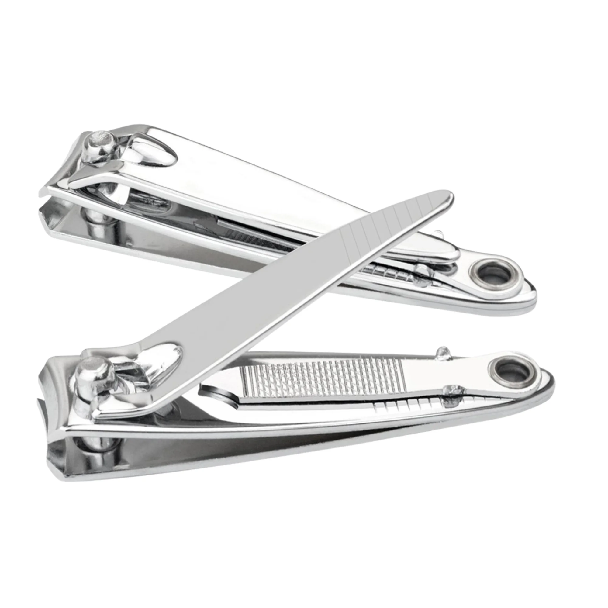 Customized Luxury New Design Heavy Duty Stainless Steel Nail Clipper Portable Straight Flat Finger Nail Cutter Wide Jaw Opening