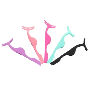 10pcs/Bag Professional Reusable Y-Shape Fake Lash Lifting Curler Stainless Steel Eyelash Applicator Custom Logo Packaging Beauty