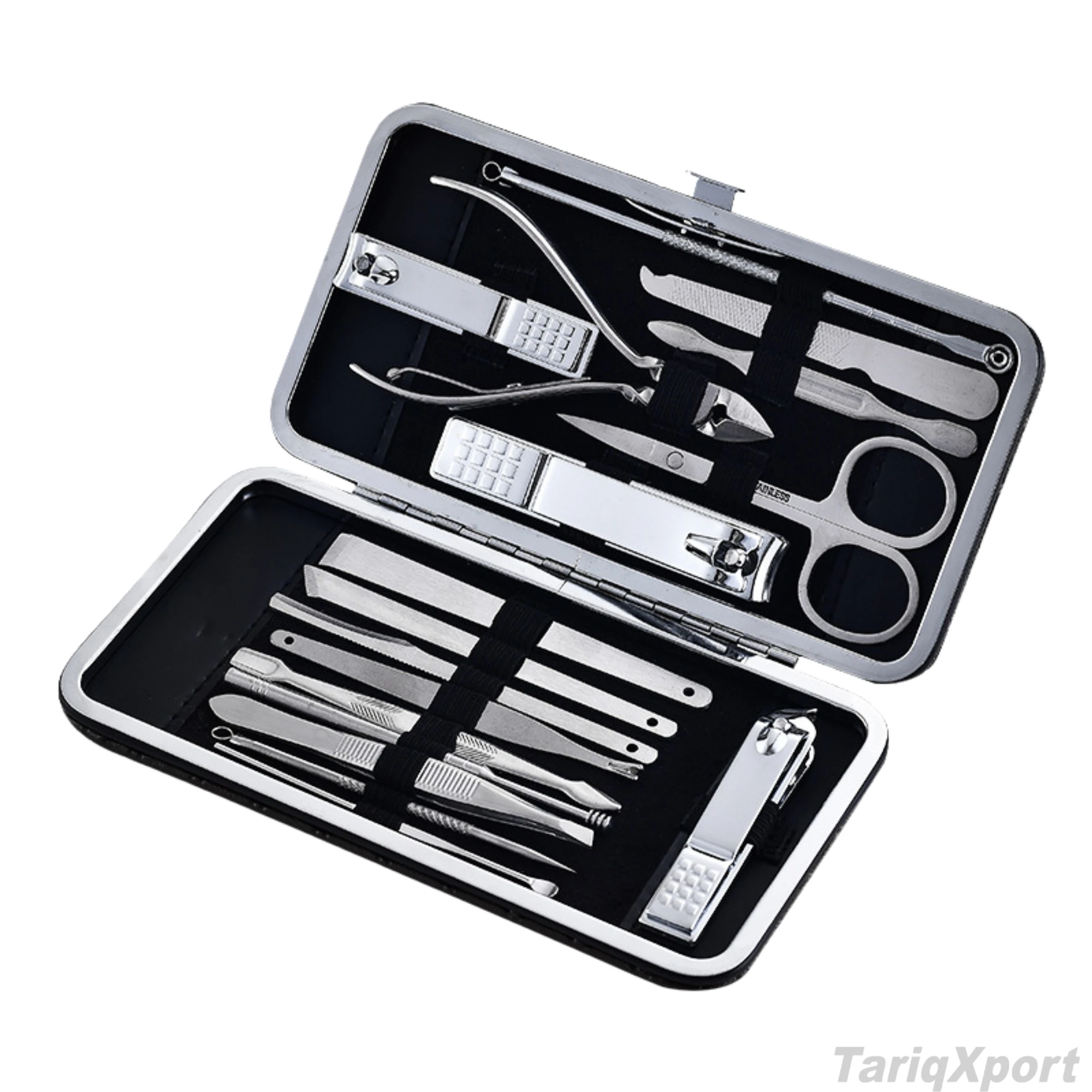 Custom Stainless Steel Classic Professional Durable Multi-functional Single Spring Kit (3-in-1 10-in-1) for Manicure Pedicure - Image 2