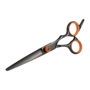 Professional Hairdressing Scissors Stainless Steel Blade Sharp Tip Long Handle Right Handed For Salon Use