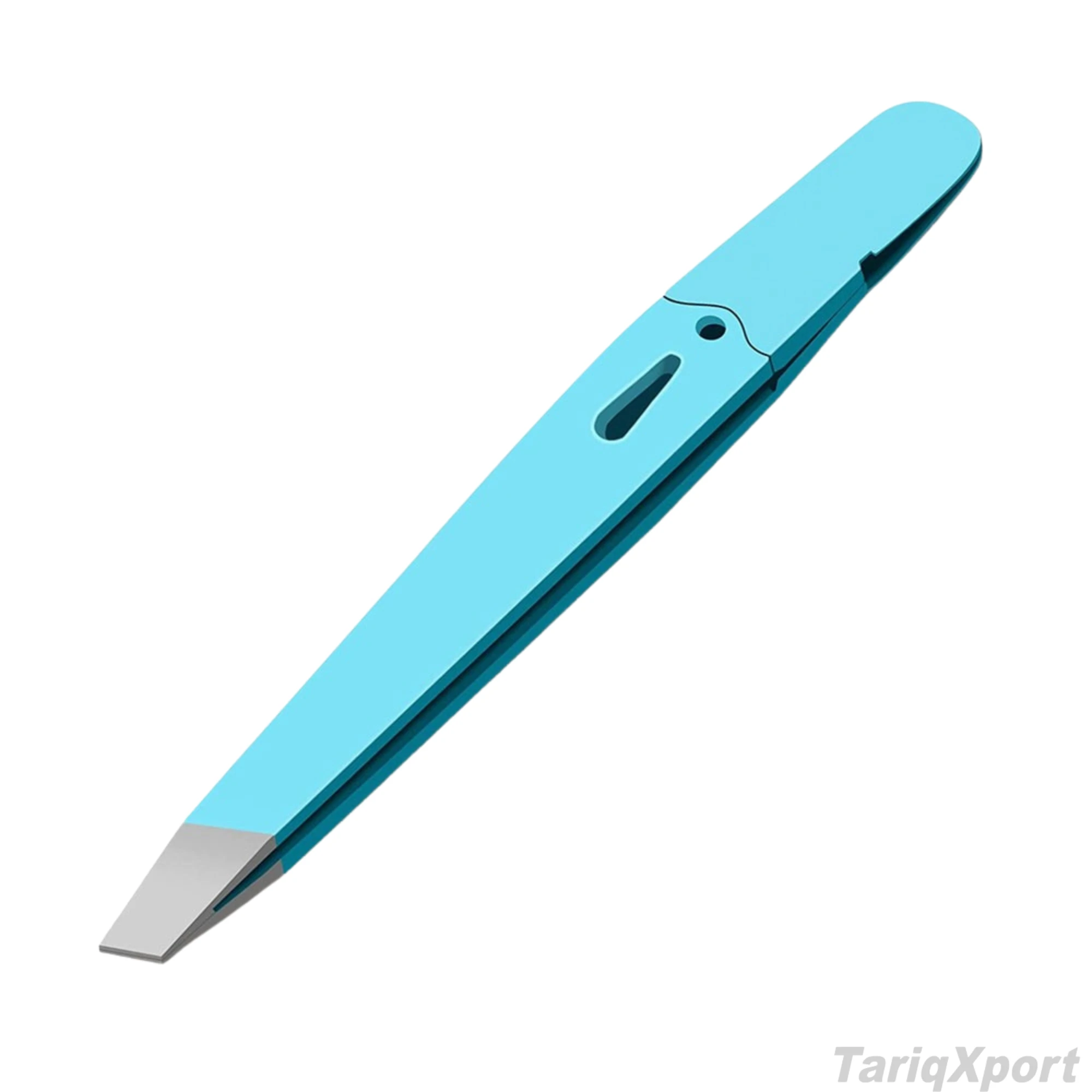 Precision Professional Eyebrow Tweezers Stainless Steel Pointed Tip Curved Lightweight Eco-Friendly Luxury Eyelash Tweezers - Image 2