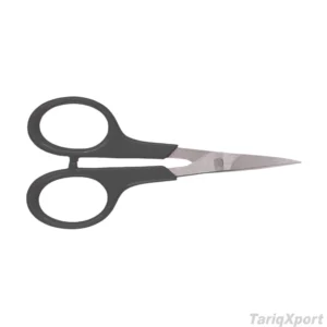 High Quality Professional Stainless Steel Curved Cuticle Nail Scissors Sharp Tip Comfortable Handle Right-Handed Beauty Care