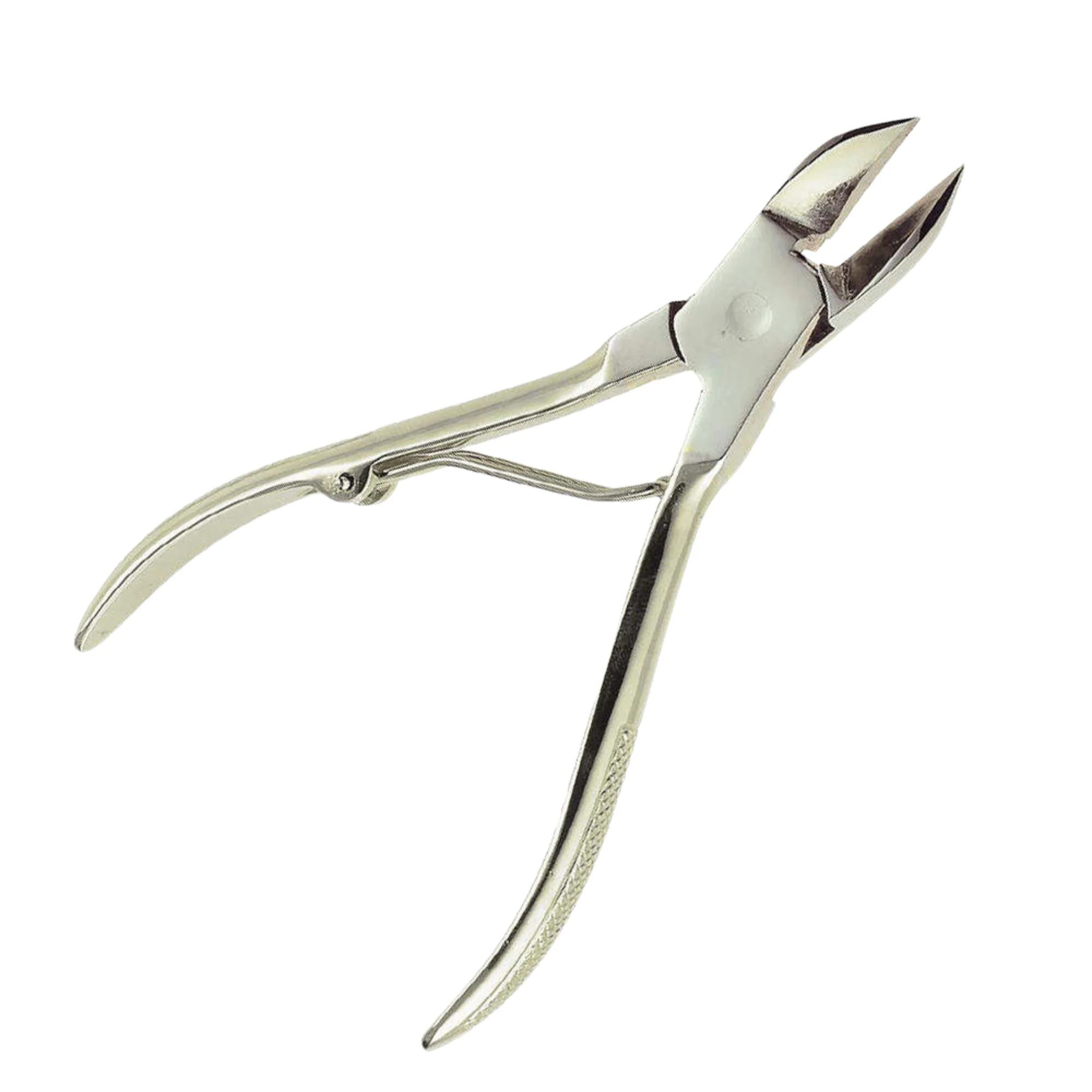 Nail Clipper Stainless Steel 15mm Jaw Flat Blade Sharp Tip Durable Toenail & Finger Use Adult Simple Wide Jaw Opening